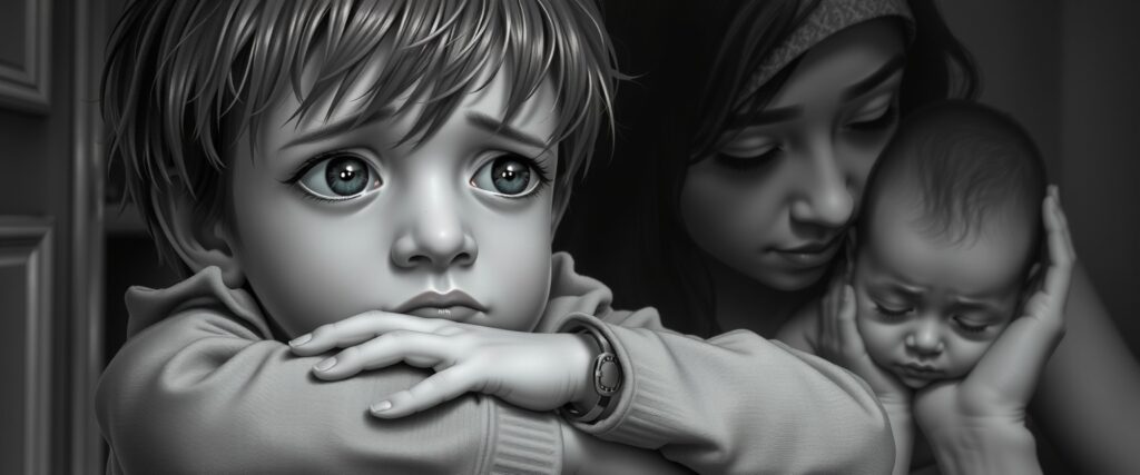 A three-year-old boy sadly recalled his death in a past life and the family he left behind.